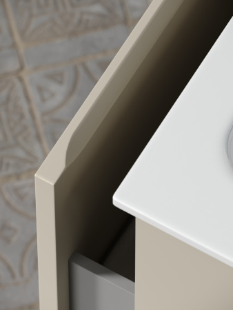 Тумба под раковину Sancos Very VR100LCE 100х40 подвесная цвет бежевый